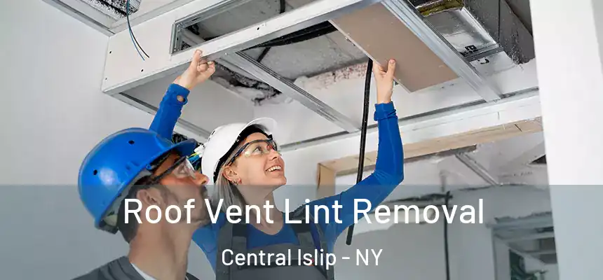 Roof Vent Lint Removal Central Islip - NY